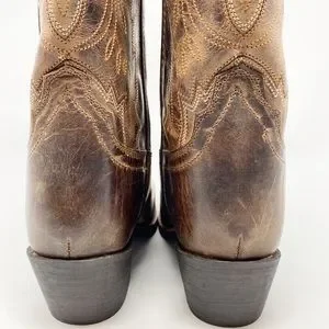 Smoky Mountain Women's Amelia Round Toe Boot - Mid-Calf Height With Rubber Sole